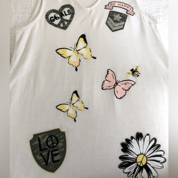 Justice girls tank top size 10 - Picture 3 of 8